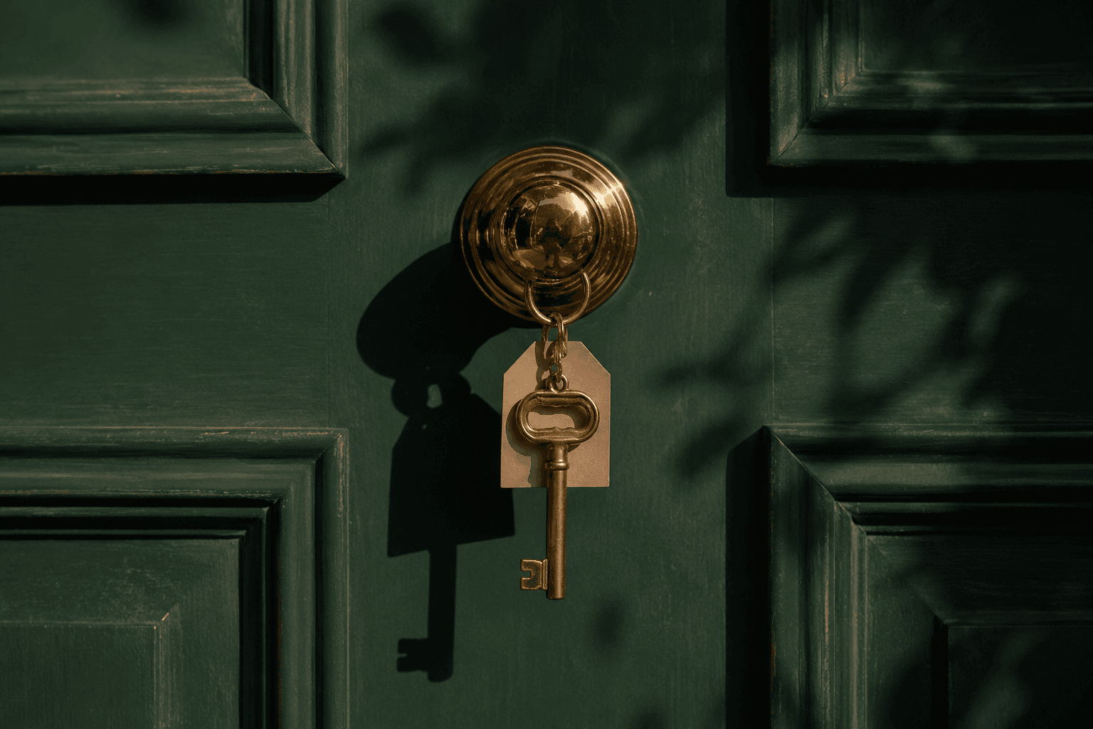 The brass key to the club